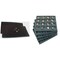 Black Foam 72 Slot Ring Jewelry tray Insert & 16 Slot Jewelry Display Kit 7 Pcs